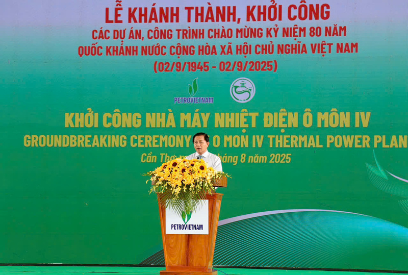 Ông Trần Văn Lâu, Chủ tịch UBND thành phố Cần Thơ phát biểu