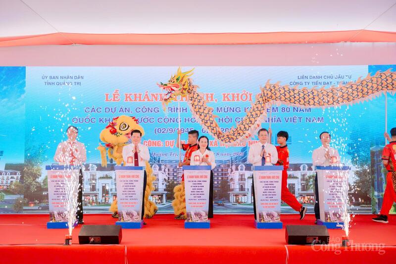 Khởi công dự án Nhà ở xã hội Bảo Ninh 1 tại phường Đồng Hới, tỉnh Quảng Trị