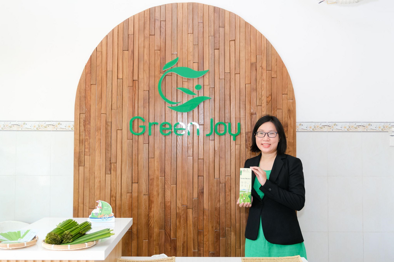 Bà Võ Quốc Thảo Nguyên - Giám đốc Công ty TNHH Greenjoy. Ảnh: NVCC