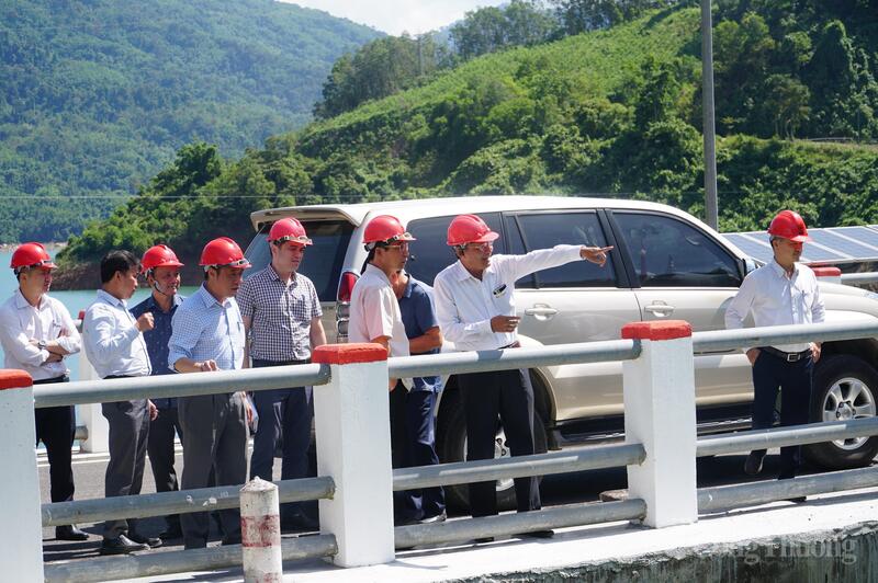 Phó Chủ tịch UBND thành phố Đà Nẵng kiểm tra thực tế công tác quản lý, vận hành một số hồ chứa thủy điện trên địa bàn thành phố