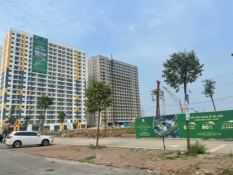 Một dự án nhà ở xã hội (Ảnh: Chính Công)