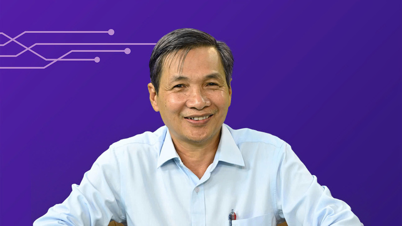 Ông Nguyễn Tri Vũ - Phó Hiệu trưởng Trường Cao đẳng Thương mại Đà Nẵng. Ảnh: Cấn Dũng