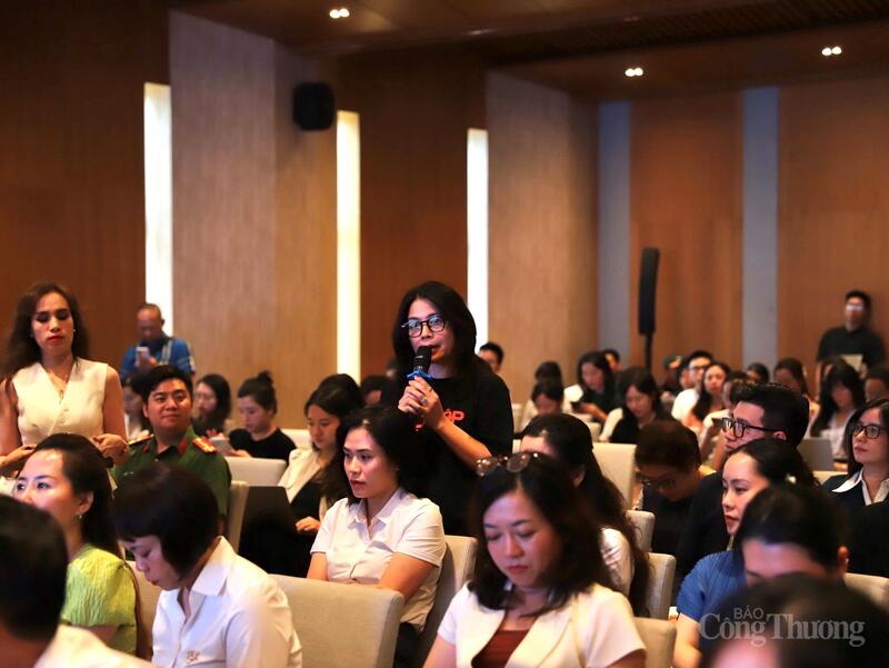 Đại diện Caifa chia sẻ tại buổi lễ.