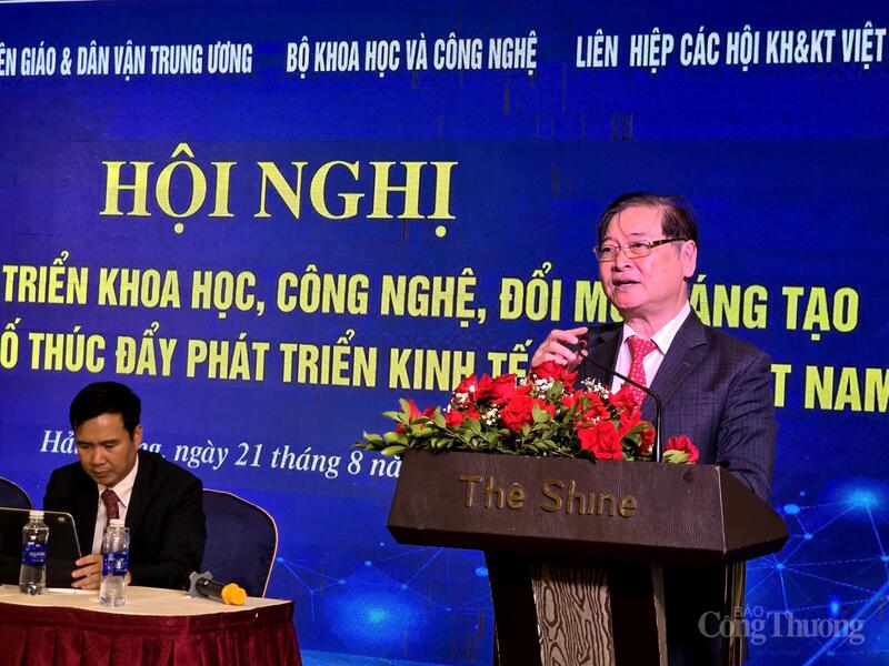 TSKH Phan Xuân Dũng - Chủ tịch Liên hiệp các Hội khoa học và Kỹ thuật Việt Nam, Chủ tịch Quỹ Vifotec