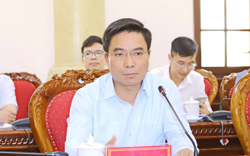 Bí thư Tỉnh ủy Thanh Hóa Nguyễn Doãn Anh cam kết sẽ hỗ trợ, tạo mọi điều kiện thuận lợi nhất để tập đoàn đầu tư tại Thanh Hóa. Ảnh: Minh Hiếu