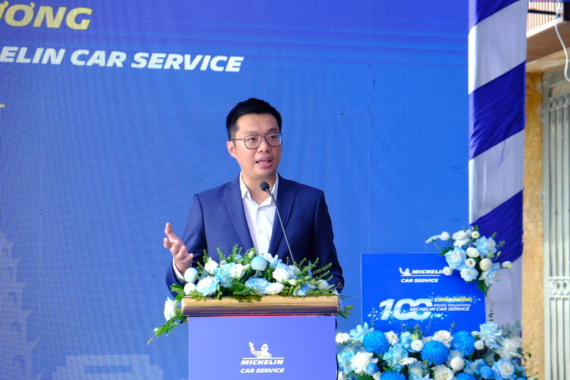 Ông Jason Tan Jing Shen, Giám đốc Điều hành Michelin Việt Nam. Ảnh: Lê An