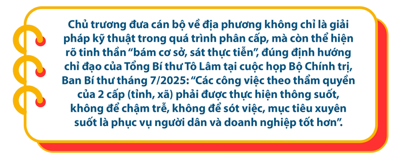 34 công chức lãnh đạo về 'chia lửa' với chính quyền hai cấp - Bài 4: Tiếp tục đồng hành, khơi thông nguồn lực - 7