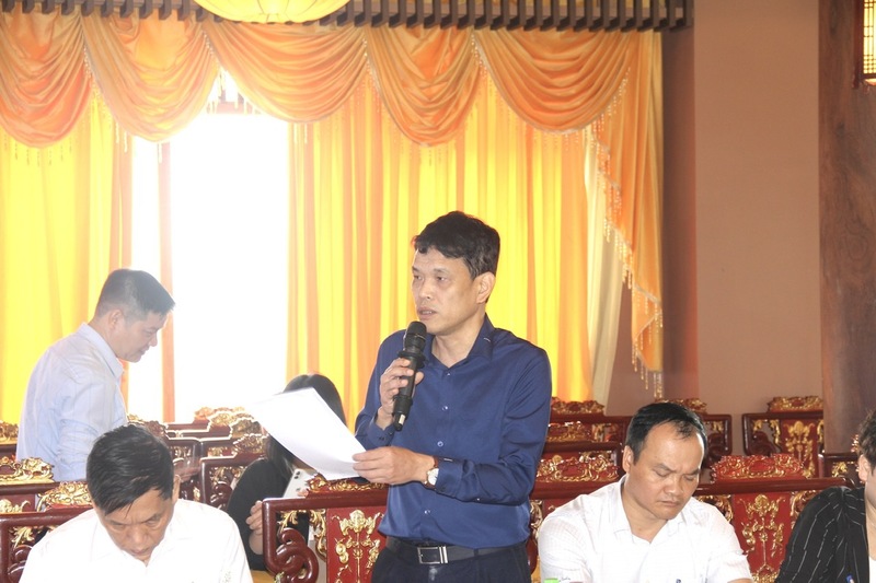 Ông Dương Tấn Cương, đại diện Liên minh Hợp tác xã Việt Nam. Ảnh: Đỗ Dũng