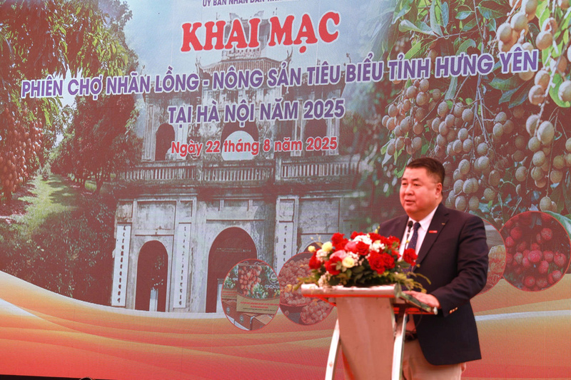 Ông Paul Le, Phó Chủ tịch Tập đoàn Central Retail Việt Nam phát biểu. Ảnh: Thanh Vân
