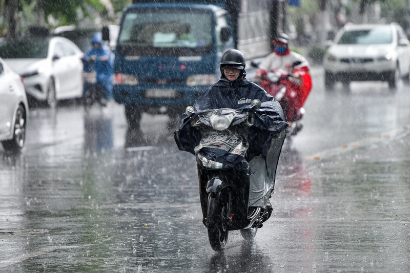 Hà Nội dự báo có mưa. Ảnh minh hoạ