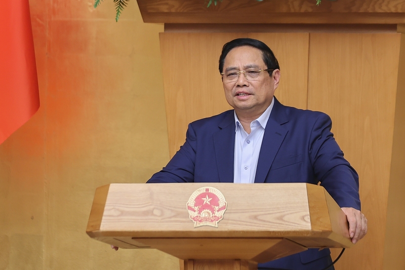 Thủ tướng nêu rõ, tinh thần chỉ đạo là không cầu toàn, không nóng vội, vừa làm vừa rút kinh nghiệm, mở rộng dần, hoàn thiện dần. Ảnh: VGP/Nhật Bắc