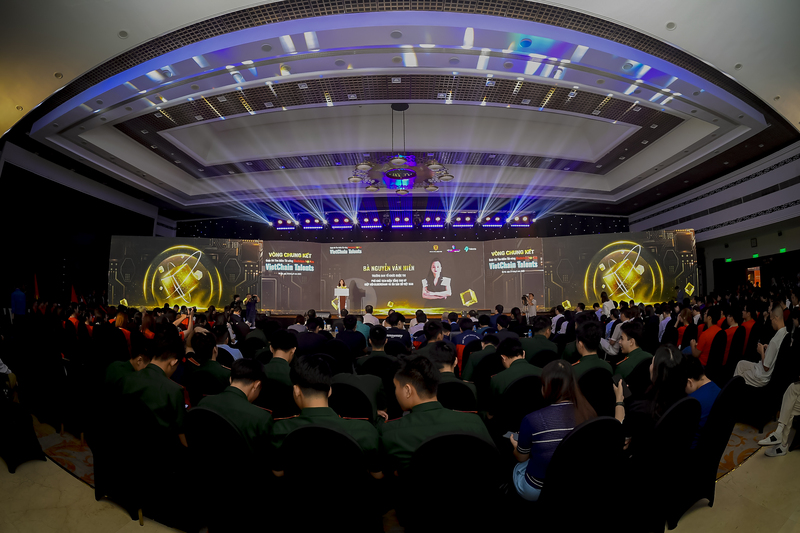 Chung kết Cuộc thi Tìm kiếm Tài năng Blockchain Việt Nam: VietChain Talents 2025. Ảnh: VBA