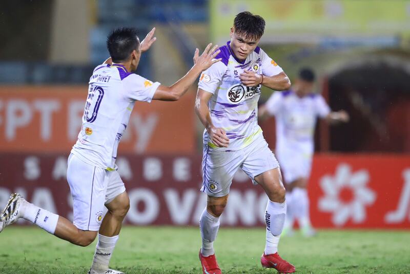Trận đấu giữa Hà Nội FC và Hoàng Anh Gia Lai tại vòng 2 V-League 2025/2026 sẽ diễn ra lúc 19h15 ngày 23/8. Ảnh: Đại Nam