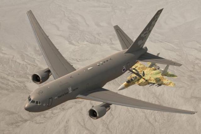 Máy bay vận tải tiếp nhiên liệu đa năng KC-46A Pegasus. Ảnh: Defense News