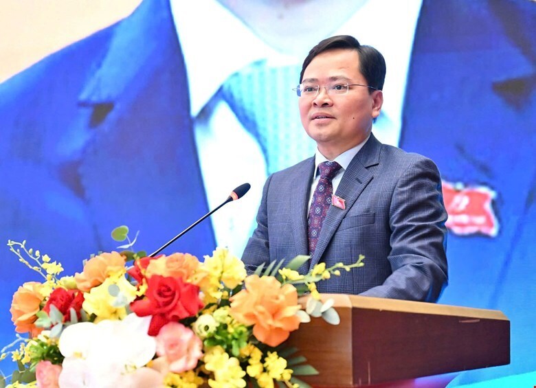 Ủy viên Trung ương Đảng, Phó Trưởng Ban Chính sách, Chiến lược Trung ương, Chủ tịch Nhóm Đại biểu Quốc hội trẻ Nguyễn Anh Tuấn. Ảnh: VPQH