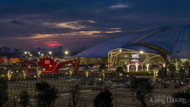 Trung tâm Hội chợ Triển lãm Quốc gia đã sẵn sàng cho sự kiện khai mạc Triển lãm A80 vào ngày 28/8