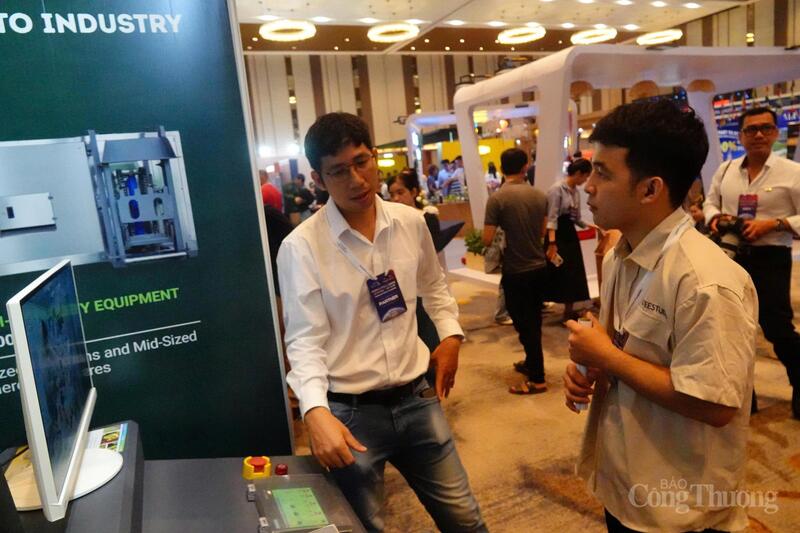 Khu vực triển lãm HorecFex Việt Nam 2025