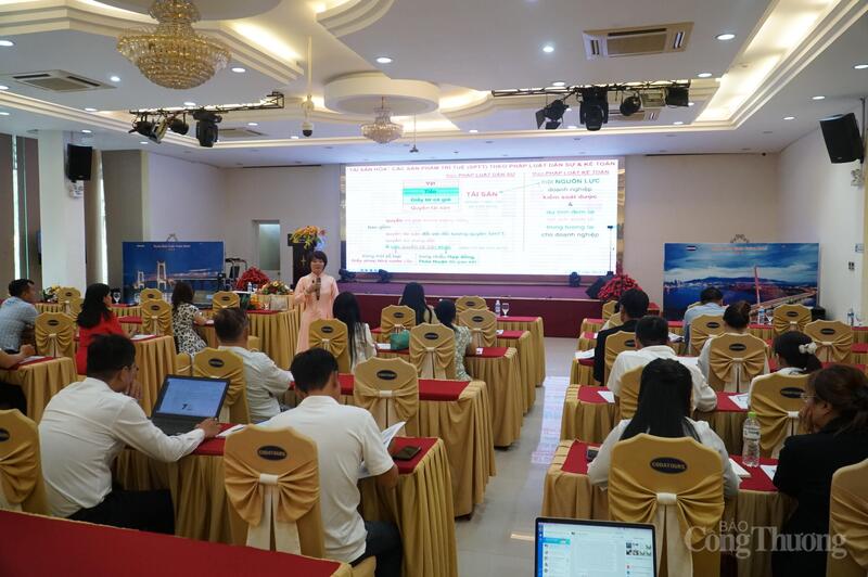 Chuyên gia về bảo hộ sở hữu trí tuệ Lê Thị Thanh Tâm khuyến nghị doanh nghiệp, nhất là doanh nghiệp có kinh doanh ở thị trường nước ngoài cần đăng ký bảo hộ sở hữu trí tuệ, tránh "mất bò mới lo làm chuồng"