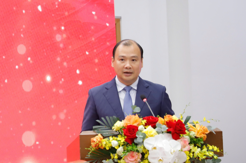 Thứ trưởng Thường trực Bộ Văn hóa, Thể thao và Du lịch, Giám đốc Trung tâm Báo chí Lễ kỷ niệm Lê Hải Bình. Ảnh: Xuân Trường