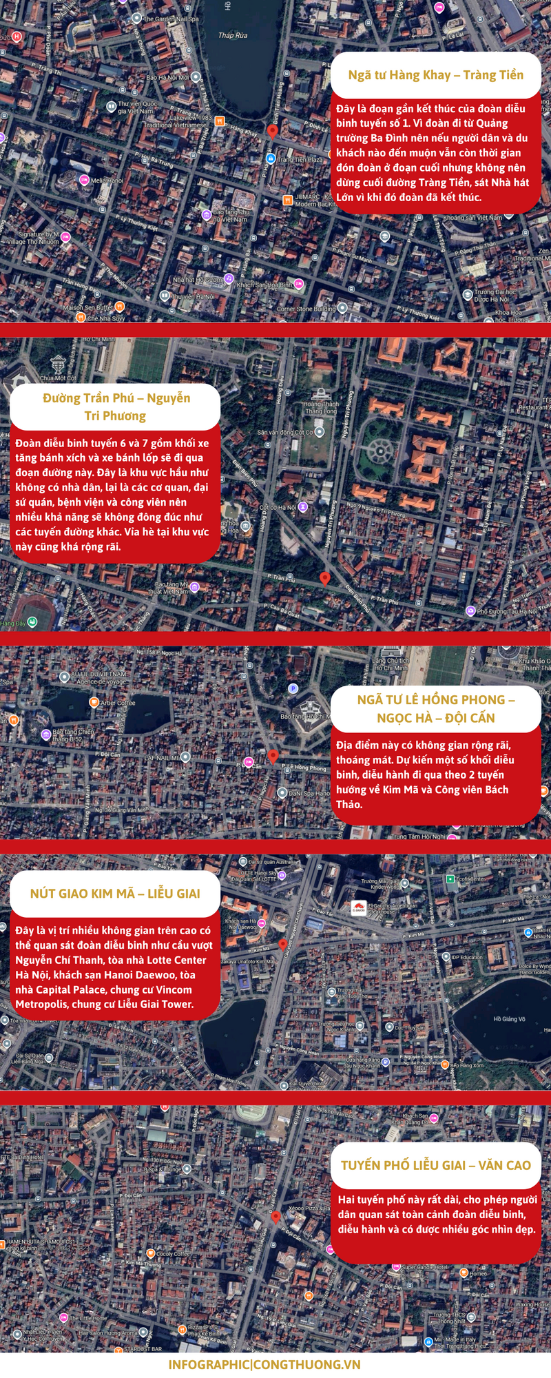 Infographic | Top địa điểm đẹp nhất để ngắm diễu binh, diễu hành A80 - 2