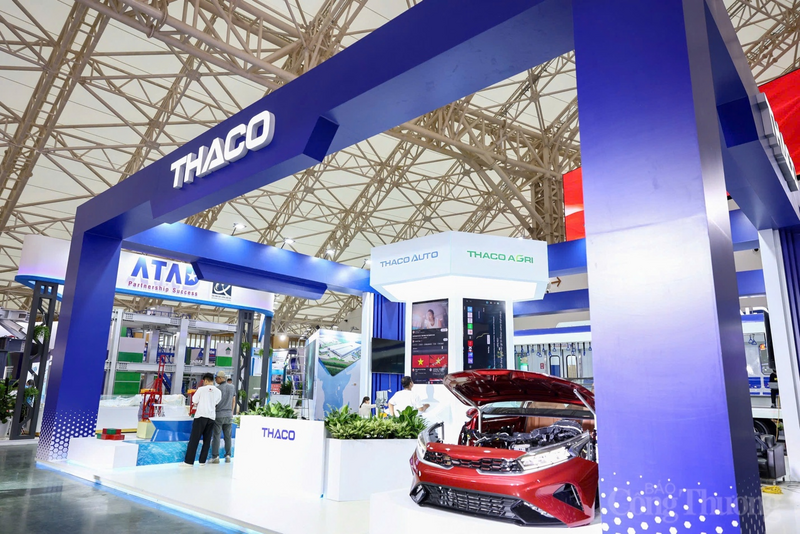 Triển lãm cũng là dịp để doanh nghiệp Việt Nam khẳng định năng lực sản xuất, tính sáng tạo và tinh thần hội nhập quốc tế. Ảnh: Nam Nguyễn