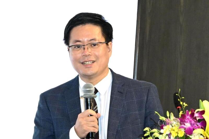 Ông Đỗ Văn Tuấn, Chủ tịch Hiệp hội Nhiên liệu sinh học Việt Nam phát biểu tại hội thảo.