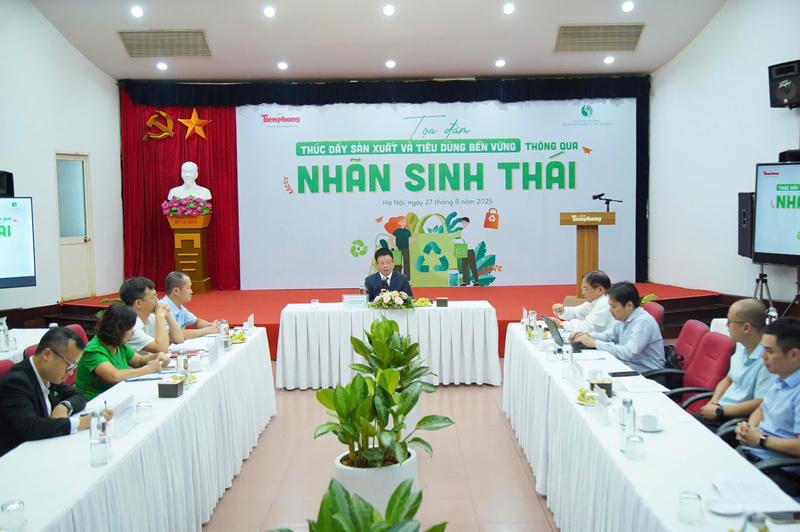 Tọa đàm: “Thúc đẩy sản xuất, tiêu dùng bền vững thông qua nhãn sinh thái"