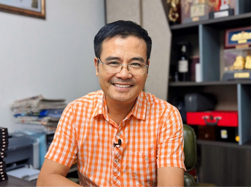 Nhà báo Nguyễn Hào - Phó Tổng Biên tập Báo Đại biểu Nhân dân.