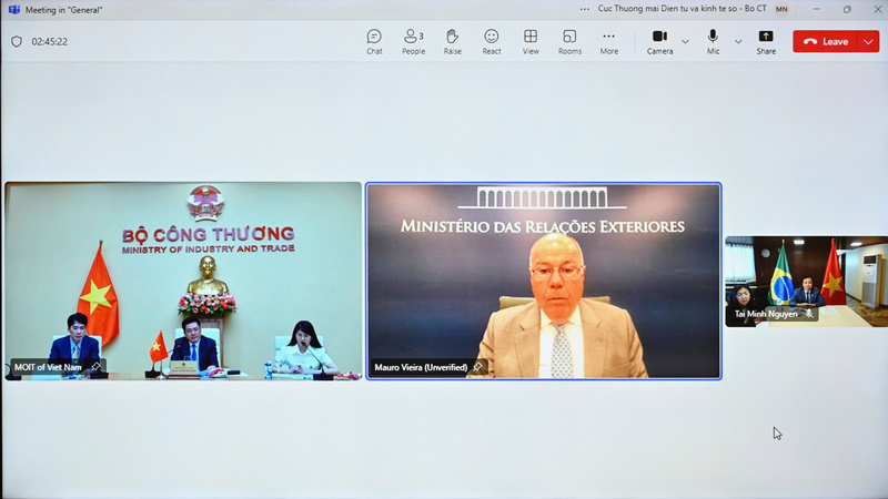 Bộ trưởng Nguyễn Hồng Diên nhấn mạnh, trong bối cảnh kinh tế toàn cầu đang có nhiều biến động, FTA Việt Nam và MERCOSUR sẽ tạo điều kiện cho doanh nghiệp hai bên đa dạng hóa thị trường xuất khẩu