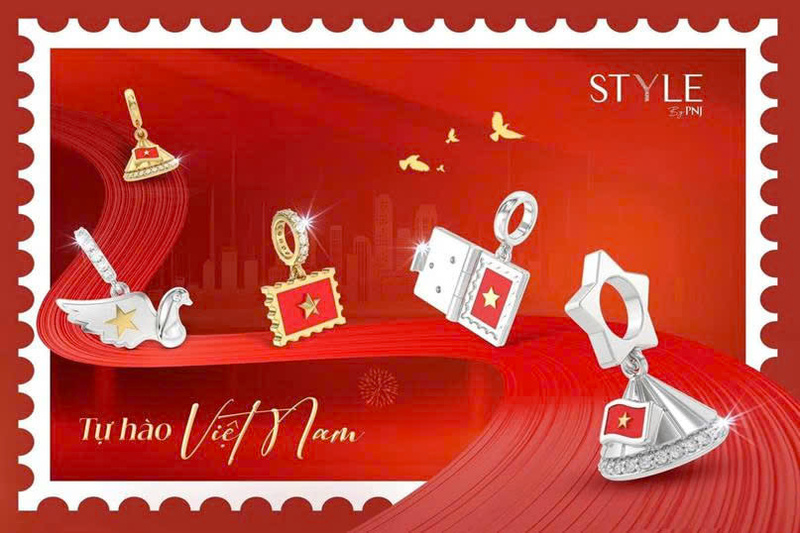 Thương hiệu PNJ ra mắt bộ sản phẩm mới kỷ niệm 80 năm ngày lễ Quốc khánh 2/9