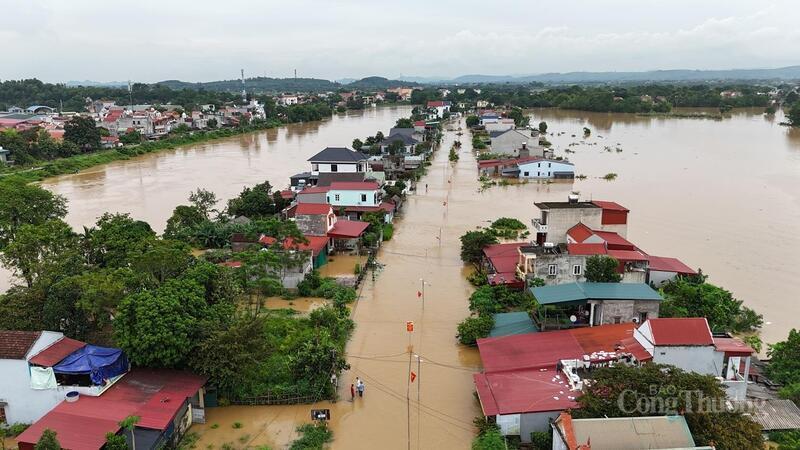 Thanh Hóa có đến gần 12 nghìn ngôi nhà bị ngập nước