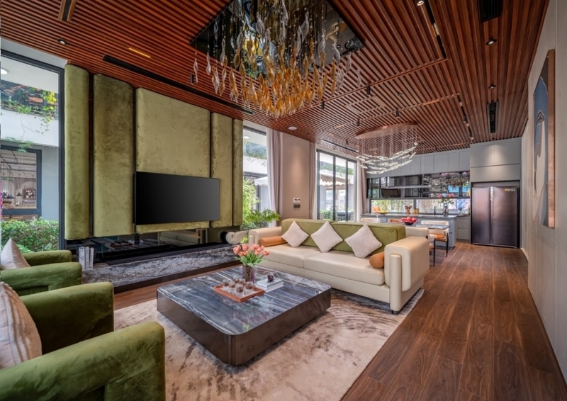 Không gian sống hiện đại bên trong căn biệt thự tại Flamingo Golden Hill. Nguồn: Flamingo Holdings