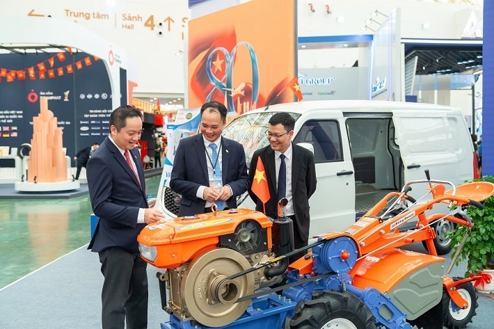 VEAM đã tham gia vào chuỗi cung ứng toàn cầu, mở rộng thị trường xuất khẩu, nâng cao sức cạnh tranh của sản phẩm. Ảnh: PA