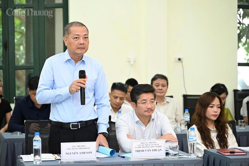 Ông Nguyễn Anh Sơn, Cục trưởng Cục Xuất nhập khẩu