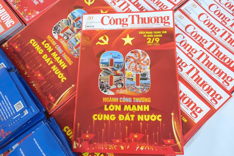Ấn phẩm đặc biệt của Báo Công Thương dịp Cách mạng tháng 8 và dịp lễ Quốc khánh 2/9 năm 2025.