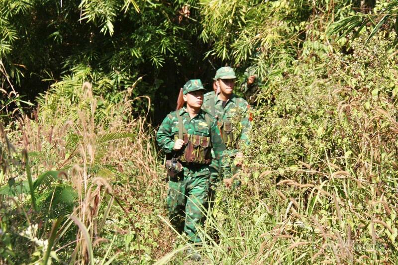 Trong bối cảnh tình hình khu vực còn nhiều phức tạp, nhiệm vụ của lực lượng biên phòng ngày càng nặng nề. Ảnh: Hiền Mai