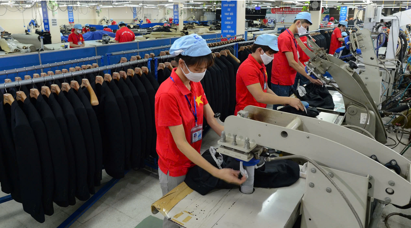 Thương hiệu May 10 ngày càng lan tỏa rộng rãi tại thị trường trong và ngoài nước. Ảnh: Báo Nhân dân