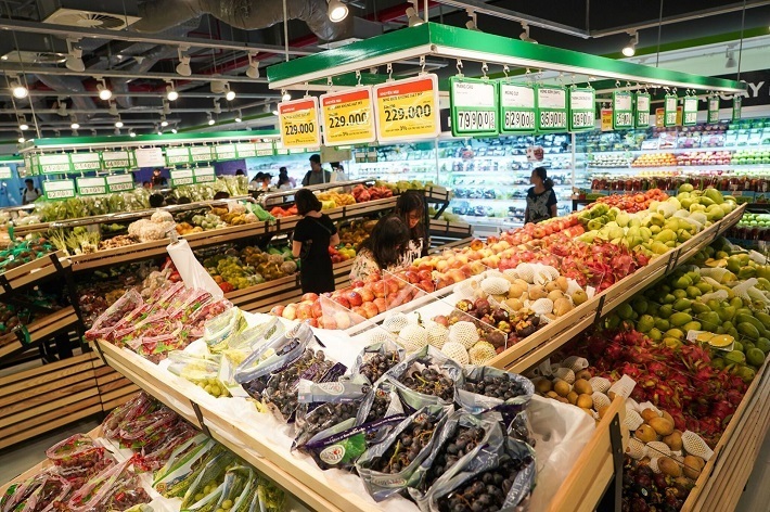 Tổng mức bán lẻ hàng hóa và doanh thu dịch vụ tiêu dùng trong 7 tháng đầu năm 2025 đạt 3.993,4 nghìn tỷ đồng. Ảnh minh hoạ