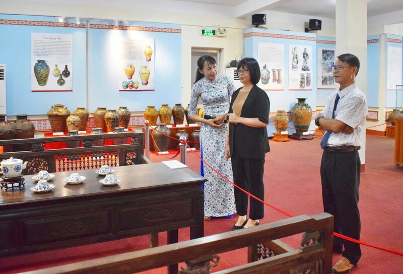 Triển lãm được bố cục thành bốn phần để người dân và du khách đủ thời gian chiêm ngưỡng và cảm nhận