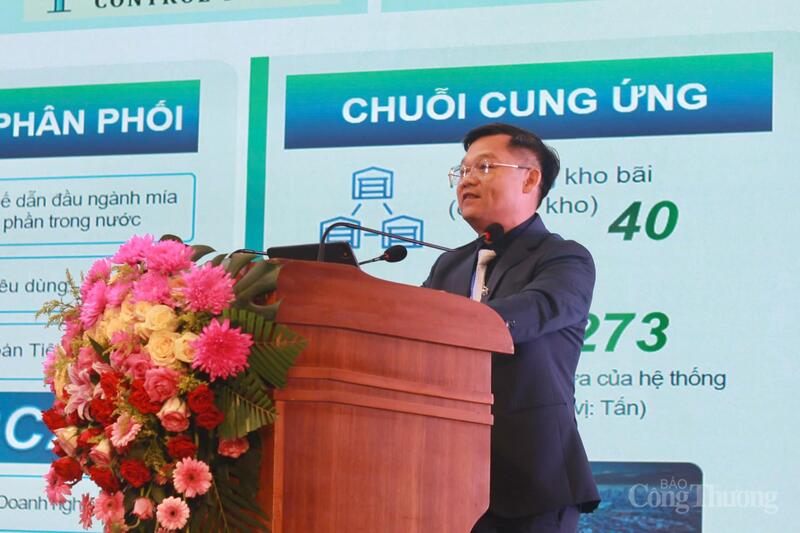 Ông Thái Văn Chuyện, Tổng Giám đốc Công ty Cổ phần Thành Thành Công Biên Hòa chia sẻ về định hướng phát triển ngành mía đường và chuỗi giá trị nông sản xuất khẩu