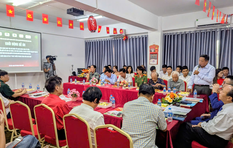 Quang cảnh lễ khởi động đề án. Ảnh: QL