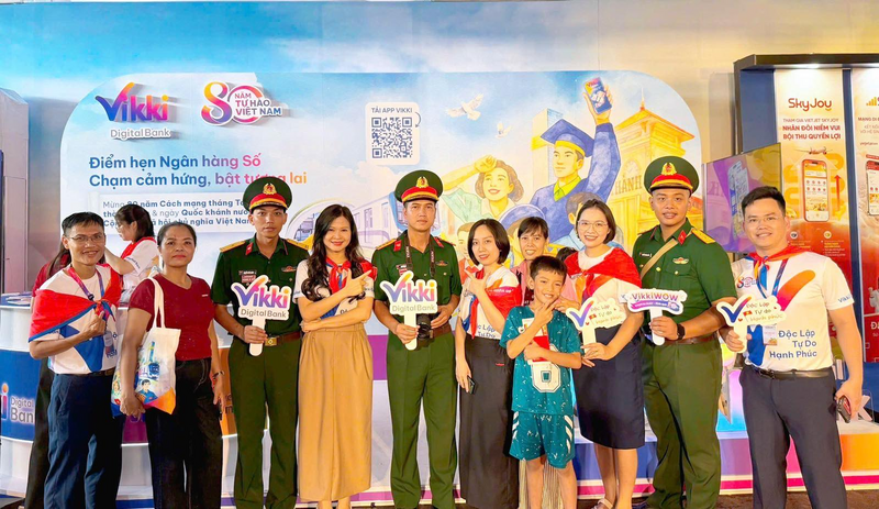 Mở tài khoản Vikki An sinh, nhận quà mừng Quốc khánh