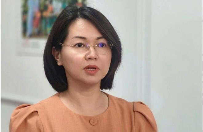 Bà Trần Việt Nga, Cục trưởng Cục An toàn thực phẩm. Ảnh: Bộ Y tế