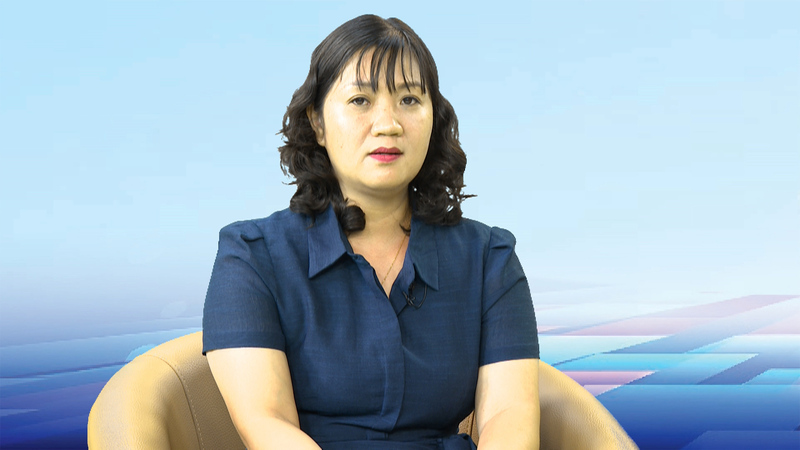Bà Nguyễn Thị Trà, Phó Giám đốc HTX Nông sản sạch Bình Nguyên