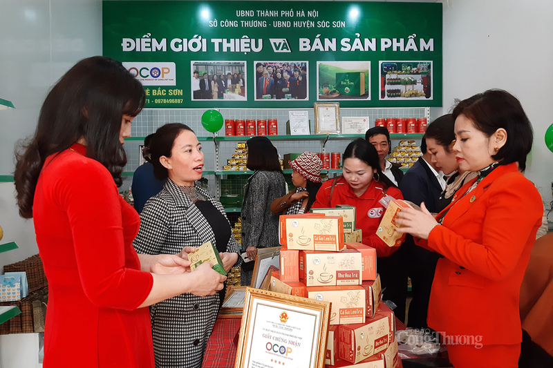 Điểm bán và giới thiệu sản phẩm OCOP tại xã Sóc Sơn, TP. Hà Nội