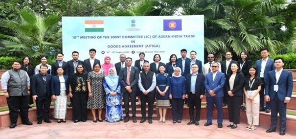 Kỳ họp lần thứ 10, AITIGA review tại thủ đô New Delhi - Ấn Độ. Ảnh: PIB Delhi
