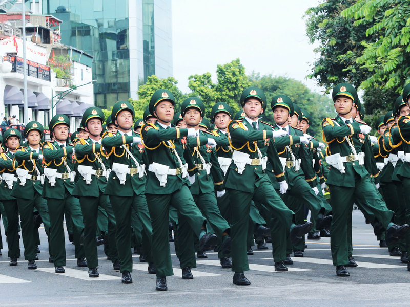 Tổng duyệt A80: Những bước chân kiêu hãnh, tự hào trên đường phố Hà Nội - 10