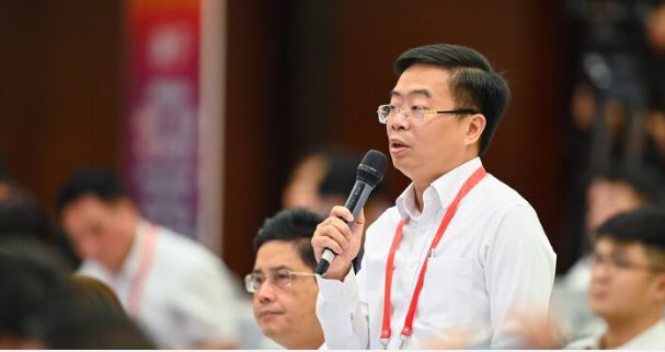 Ông Lê Tiến Trường, Chủ tịch HĐQT Tập đoàn Dệt may Việt Nam. Ảnh: Cổng TTĐT Quốc hội