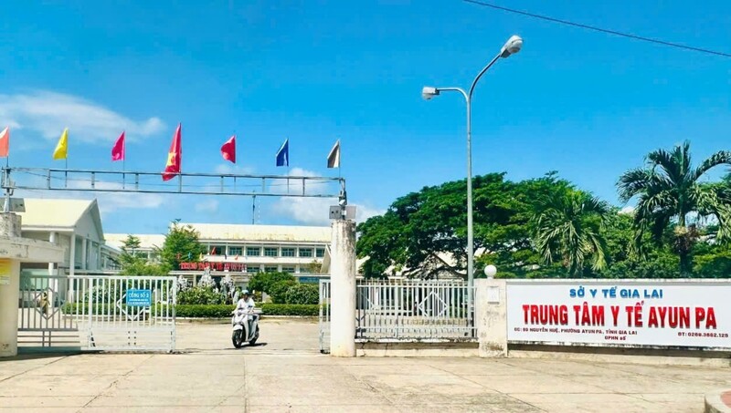 Trung tâm Y tế Ayun Pa. Ảnh: ĐVCC