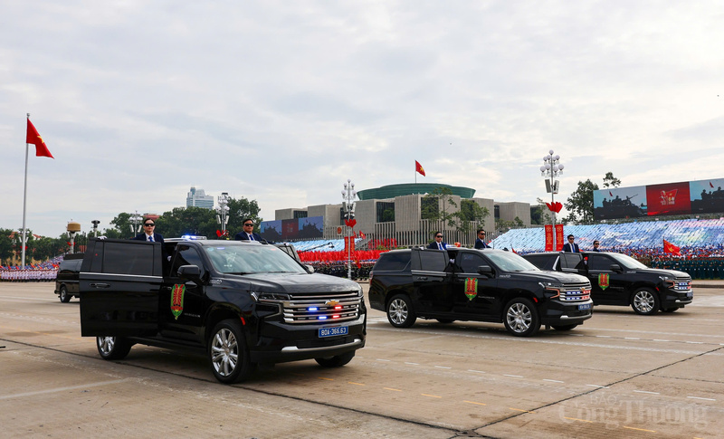 Khối xe bảo vệ, hộ tống lãnh đạo Đảng, Nhà nước và đoàn khách quốc tế